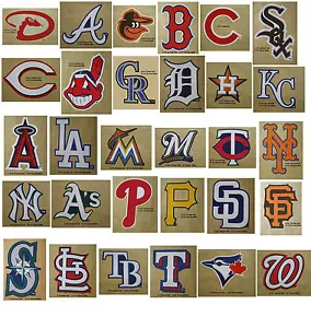 Baseball Team Logo Decal Stickers MLB Licensed Choose from all 30 Teams - Picture 1 of 41