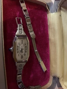 BENRUS Armbanduhr Vintage Gf filigraner Saphirschaft - Bild 1 von 8