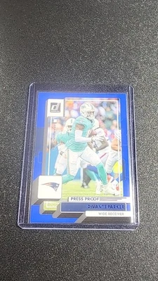 2022 Panini Donruss - Devante Parker #122 Press Proof Blue - Image 1 of 2