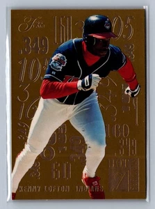 1995 Flair #5 Kenny Lofton Hot Numbers - Picture 1 of 2