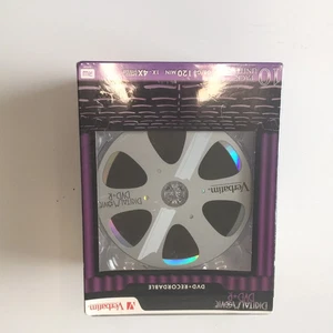 Verbatim Digital Movie DVD Blank Discs 10 pack sealed NEW 4.7GB.recordable 120 - Picture 1 of 3