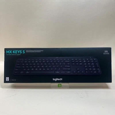 New Logitech MX Keys S Advanced Wireless Illuminated Keyboard 920-011406 - Image 1 of 2