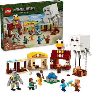 LEGO Minecraft the Ghast Balloon Village Attack- Toy Building Set for Kids, Girl - Picture 1 of 12