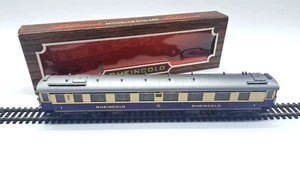 Vagón comedor Liliput 1:87 H0 82200 Rheingold "MITROPA" del DR 20505 Colonia embalaje original - Imagen 1 de 6