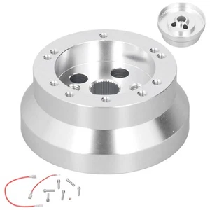 ˜5 6 Hole Steering Wheel Short Hub Adapter Connector Base A0156FP Replacement - Picture 1 of 23