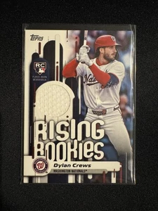 2025 Topps Update Rising Rookies Relics #RRR-DC Dylan Crews Rookie RC Patch - Picture 1 of 2