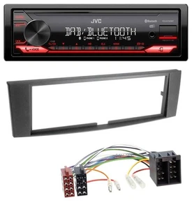 JVC DAB MP3 Bluetooth USB Autoradio für Renault Laguna II (2005-2008) - Bild 1 von 7