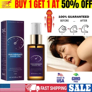 Men Sex Long-Lasting Cream Enhancement Enlargement Sexual Spray For Adult US - Picture 1 of 9