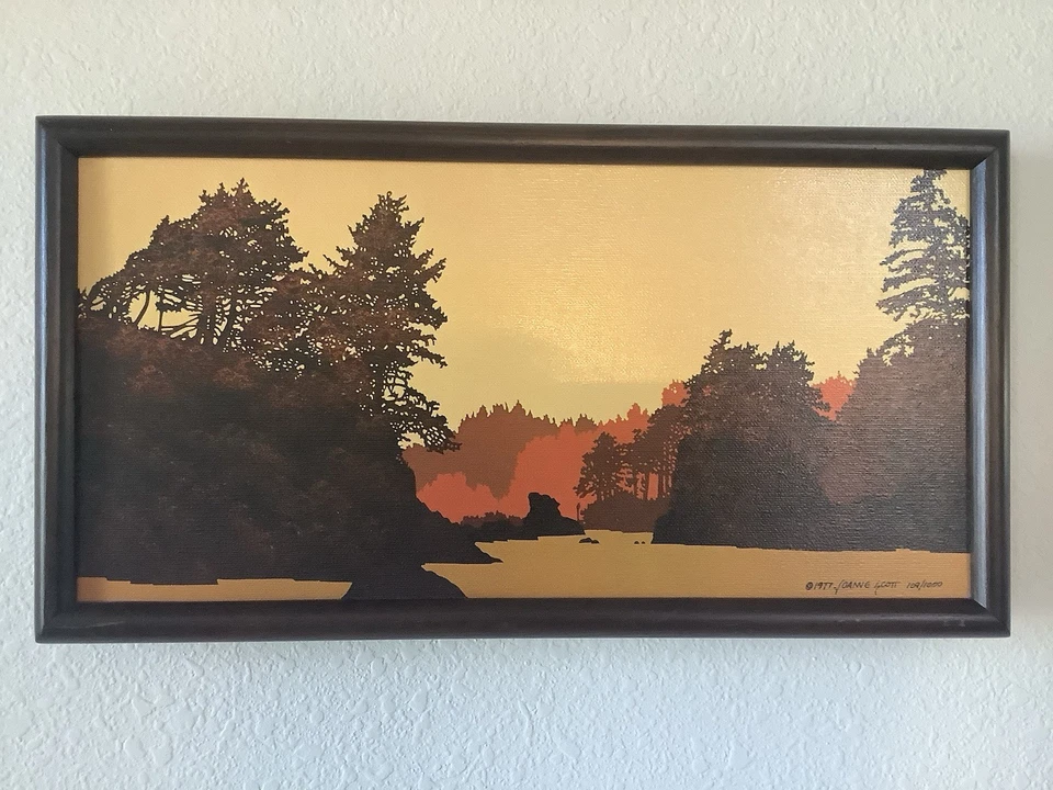 Litografía MCM Joanne Scott Pintura Edición Limitada Foto 1 de 4