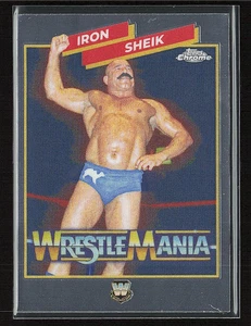 2025 Topps Wrestling Cromo WWE Iron Sheik WrestleMania Retiro #WM-IS - Imagen 1 de 2