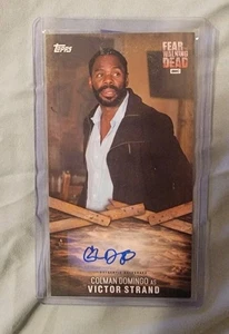 Topps Fear The Walking Dead Season 1 & 2 Colman Domingo Auto Card - Picture 1 of 1