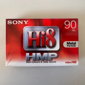 Videocámara SONY HMP 90 minutos video Hi8 cinta de casete partículas de metal PAL - NUEVA - Imagen 1 de 3