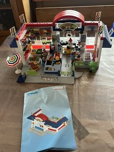 Playmobil Supermarkt 3200 ,Kaufhaus, Kasse,viel Zubehör mit Anleitung - Bild 1 von 6