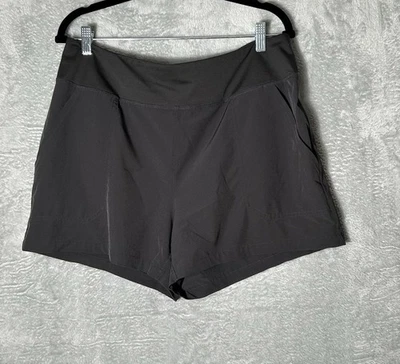 Pantalones Cortos Patagonia Happy Hike Para Mujer Grandes Gris Bolsillos Atléticos Al Aire Libre Gorpcore Foto 1 de 4