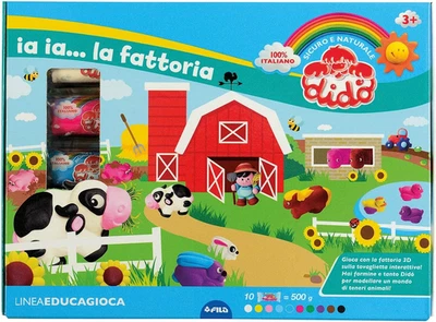 Didò- Fattoria Pasta Modellabile, Colore Assortiti, 350200 - Immagine 1 di 4