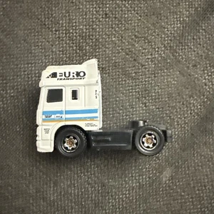 Rare: 2008 Mattel Matchbox DAF XF95 Space Cab/White Euro Transport/C39 / 1:86 - Picture 1 of 3