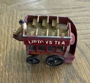 Vintage Matchbox Lesney No. 12 - Lipton's Tea - No Horses / Loose England Fading - Picture 1 of 8