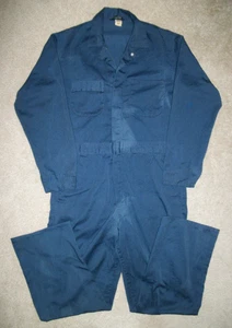 VTG 40 T Sears Tradewear Blue Coveralls Michael Myers Halloween 40T - Picture 1 of 5