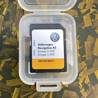 VW SD KARTE, EUROPA V5, Navigation, VW Discover Media 2, MIB2, AS, Navi - Bild 1 von 3