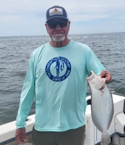 New SPF Saltwater Drifter T-shirt  Key West fishing boat Caribbean Hobo tropical - Picture 1 of 2