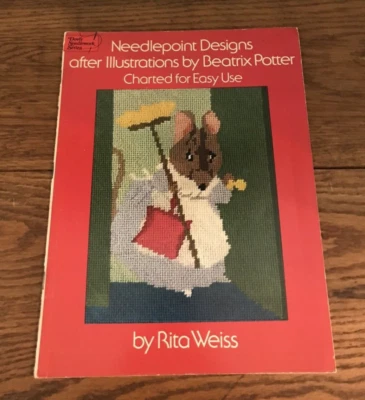 Vintage Needlepoint Designs of Illustrations by Beatrix Potter 1976 - Image 1 of 4