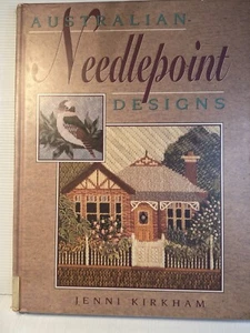 Australian Needlepoint Designs Jenni Kirkham 1993 Embroidery Hardcover Book - Bild 1 von 24