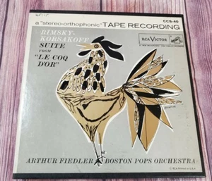 Rimsky-Korsakoff Suite From Le Coq D'or Fiedler BPO 2 Trk Reel To Reel 7.5 IPS - Picture 1 of 6