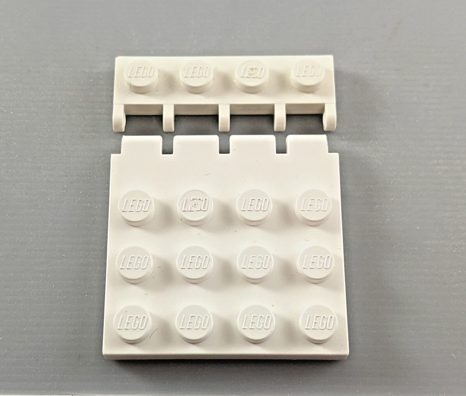 LEGO BLANCO 4x4 PLACA BISAGRA TECHO + SOPORTE Conjunto 4213 4315 Espacio Clásico Foto 1 de 1