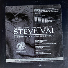 Steve Vai - Rare Ltd Ed - The Elusive Light And Sound Vol 1 - Promo Edition