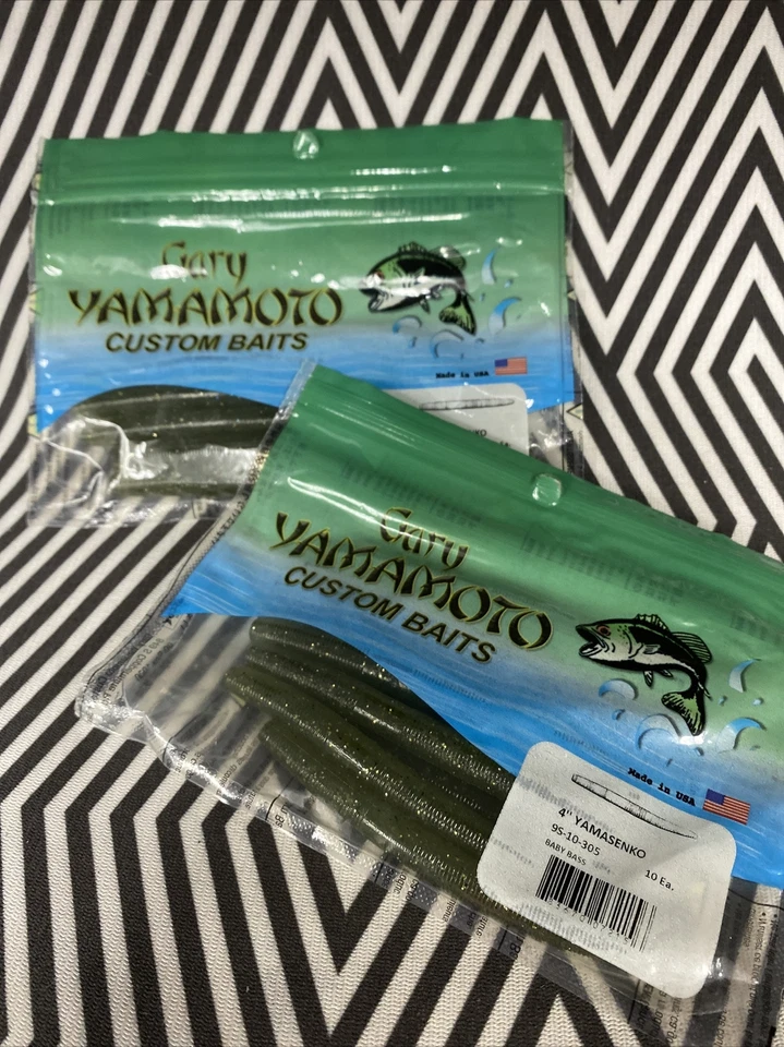 Yamamoto 9s-10-305 Senko Worm 4" 10pk Baby Bass