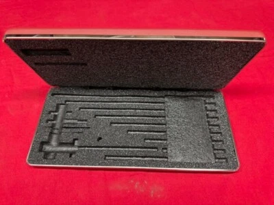 Starrett 124BZZ Case ONLY for 124BZ Solid-Rod Inside Micrometer Set 2-12" Range