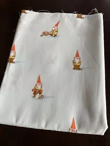 Heather Ross Gnomes Original Lightning Bugs OOP HTF 14” Almost Half Yard - Picture 1 of 3