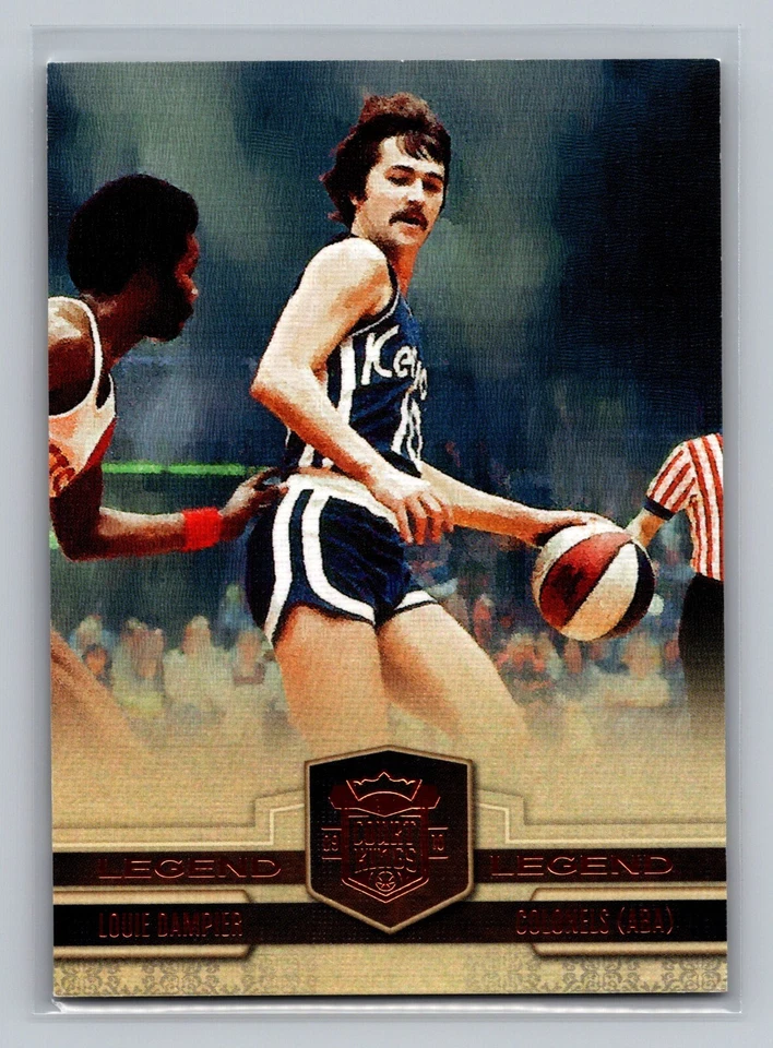Louie Dampier 2009-10 Panini Court Kings BRONZE #106 Basketball ABA Card /199 - Image 1 of 2