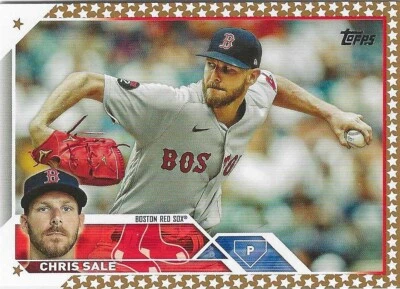 2023 Topps Complete Set - Chris Sale #333 Gold Star - Image 1 of 2