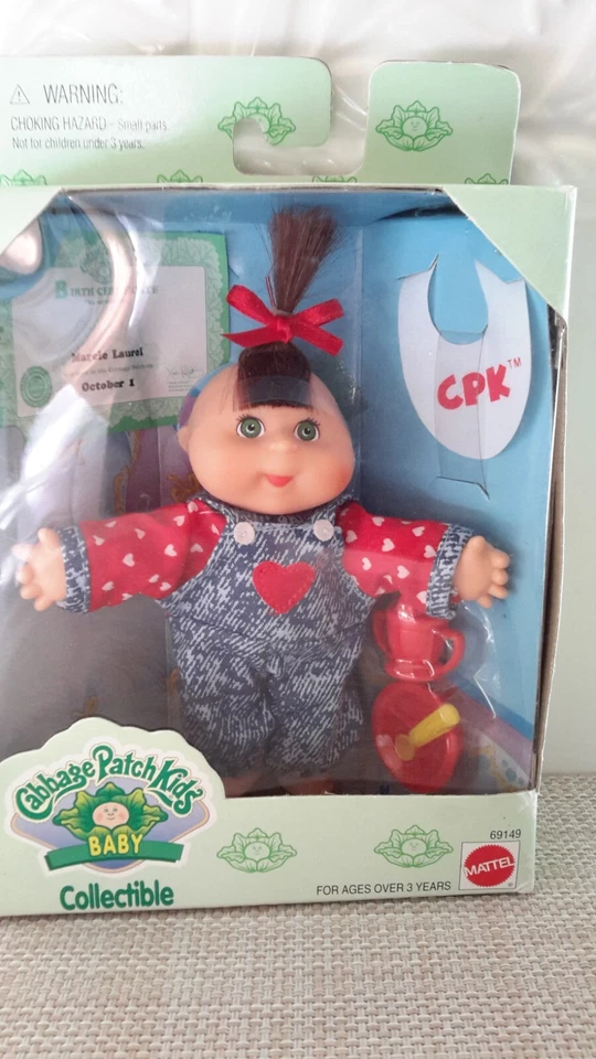 Cabbage Patch Kids - 69149 Cherliyn Fay June 1 1995 Mattel In Box