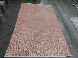 ORANGE 5' X 8' Flaw in Rug, Reduced Price 1172616222 BOS680C-5 - Picture 1 of 4