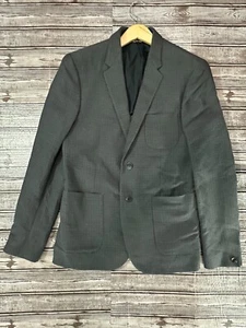 Rag & Bone Handmade slim Notched blazer jacket size 40 NWOT color grey black dot - Picture 1 of 5