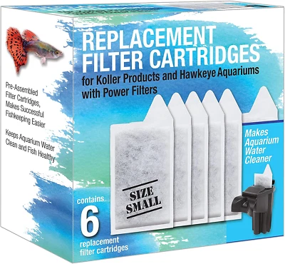 Koller Products Filter Cartridges - Small, 6-Pack