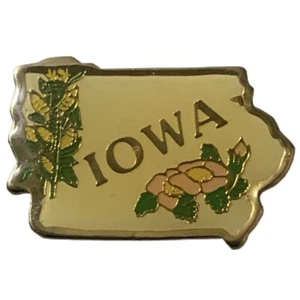 Iowa State Flower Cornstalk Travel Souvenir Pin - Picture 1 of 2