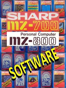SHARP MZ-700/MZ-800 -- SOFTWARE -- # AUSWAHL # 🔔 UPDATE: 24. 4. 2025 - Bild 1 von 207