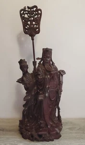 Vintage Chinese Hand-Carved Root Statue Sculpture Peoples Republic - Picture 1 of 20
