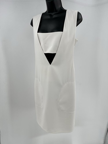 Abito senza maniche Alexander Wang bianco a fascia taglia small