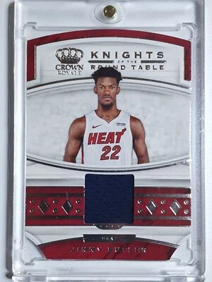 Camiseta deportiva Panini Crown Royale Jimmy Butler 2019 #parche usada en juegos - lista para calificar Foto 1 de 3