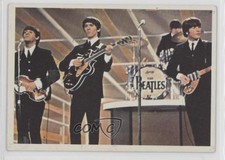 1964 Topps Diary The Beatles George Harrison Paul McCartney Ringo Starr #48A 0x5