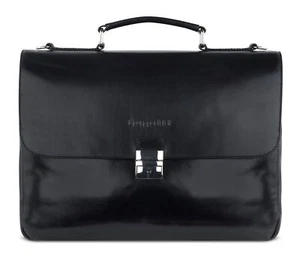 bugatti Romano Briefcase S Aktentasche Laptoptasche Schultertasche Black schwarz - Bild 1 von 4