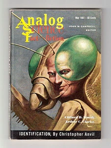 ANALOG May 1961 (Vol. LXVII #3) - Picture 1 of 4