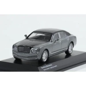 Kyosho 1/64 Bentley Mulsanne Black Metallic / Light Gray - Picture 1 of 3