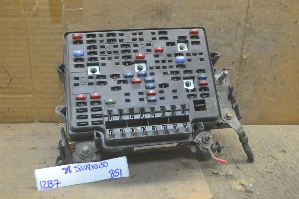 Chevrolet Tahoe 1999-2002 unidad de relé de caja de fusibles módulo 1219364509 851-12B7 Foto 1 de 4