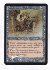Magic: MTG: Torment: Foil: Gravegouger