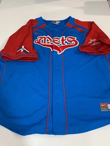 JOSE REYES NEW YORK METS NIKE JERSEY DOMINICAN REPUBLIC FLAG SEWN XL #7 - Picture 1 of 6